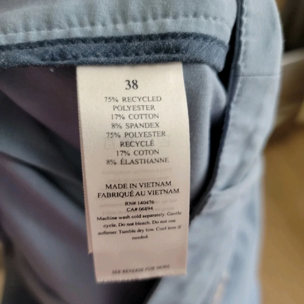 Men's Faherty All Day Light Blue Shorts